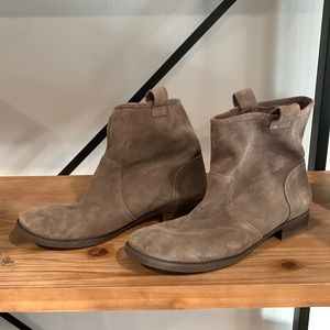 Sole Society Suede Booties - size 8